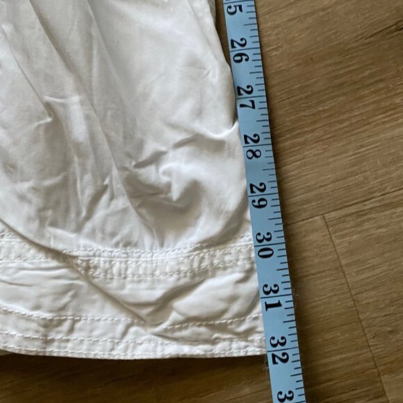 White Cotton Cargo Pant - Picture 10 of 11